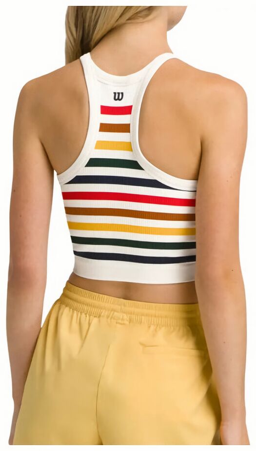 (EU) Майка женская Wilson On The Daily Brami, Бежевая (XS)