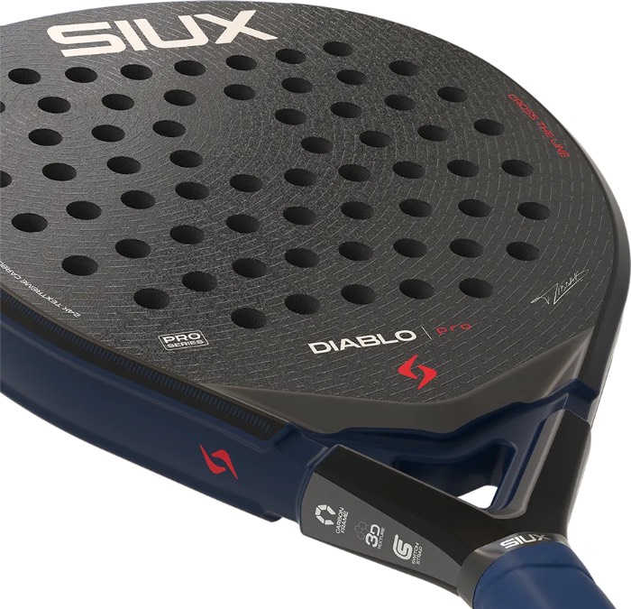 Ракетка для падел тенниса Siux Diablo Pro Night Blue 2026