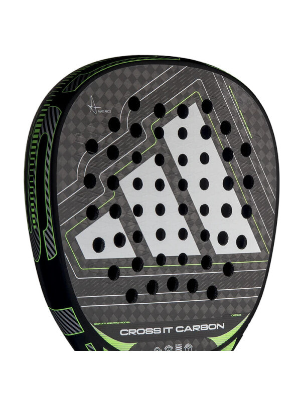 Ракетка для падел-тенниса профессиональная Adidas Crossit Carbon 2026