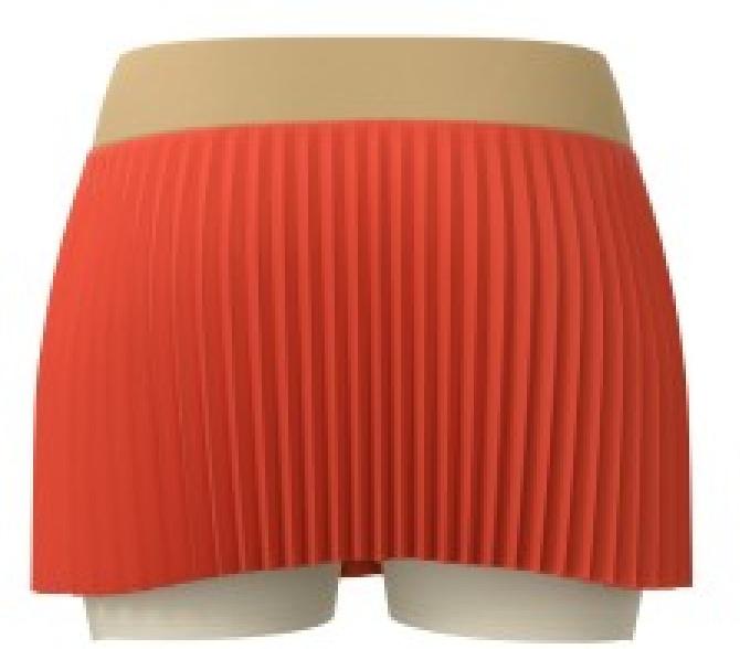Юбка женская 7/6 Margo Skirt - Red Alert, Красная (XS)