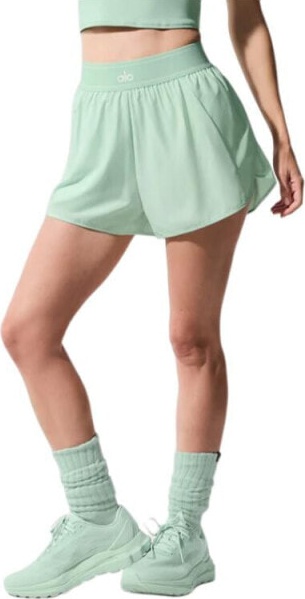 (CN) Шорты Alo Yoga Match Point Short, Бирюзовые (XS)