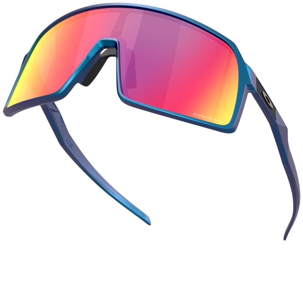 Очки солнцезащитные Oakley Sutro Pacific Trail Collection Matte Pacific Prizm Road Black, Зеленый/Цветные линзы
