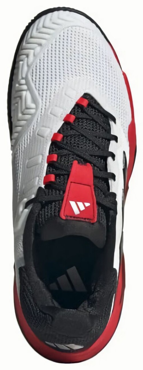 (EU) Кроссовки мужские Adidas Barricade M Clay, JH9015, Бело-Красные (р. 46,6)