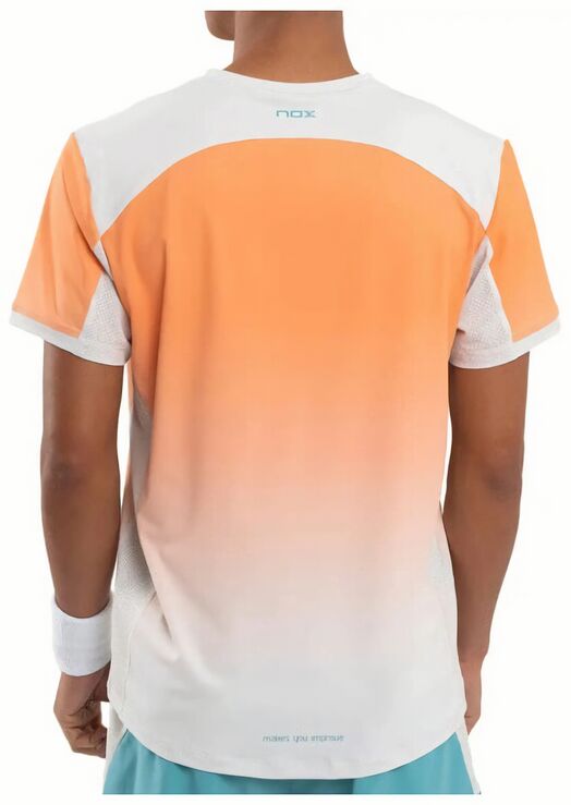 (EU) Футболка мужская Nox Pro, Оранжевая (2XL)