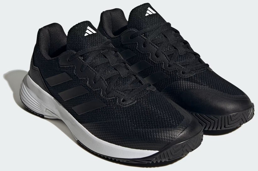 Кроссовки мужские Adidas Gamecourt 2.0, Чёрные (р. 43)