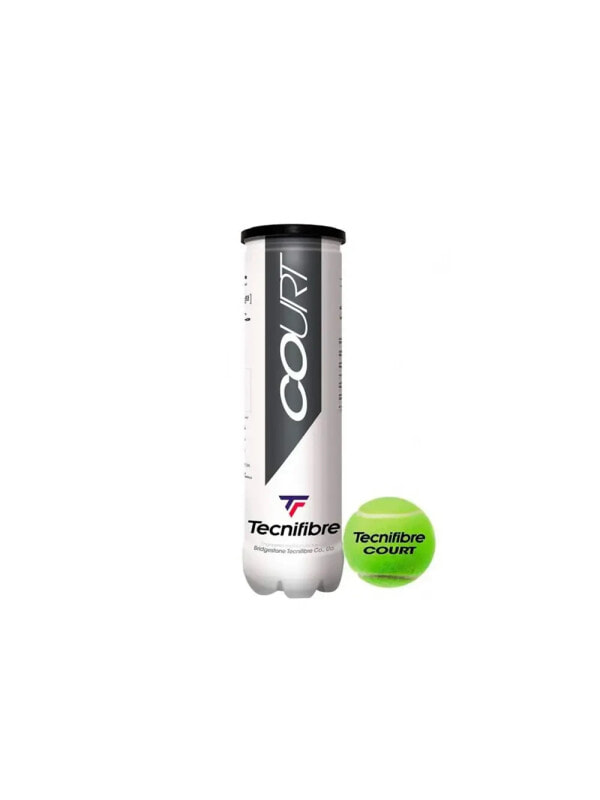 (EU) Мячи для падел тенниса Tecnifibre Court (4 шт)