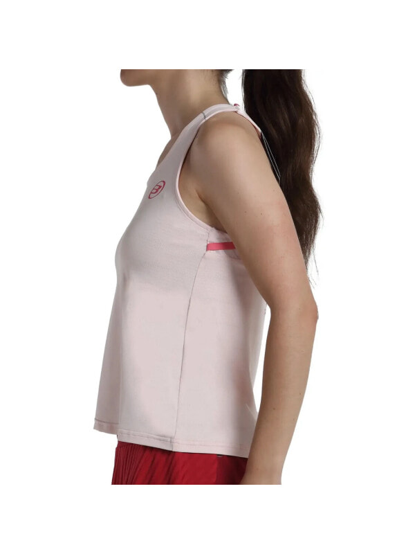 (EU) Майка женская Bullpadel Edrar с технологией Drylum, Розовая (2XL)