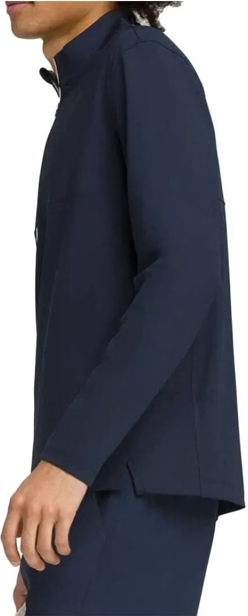 (EU) Ветровка мужская Wilson Elevate Performance Half Zip, Синяя (XL)