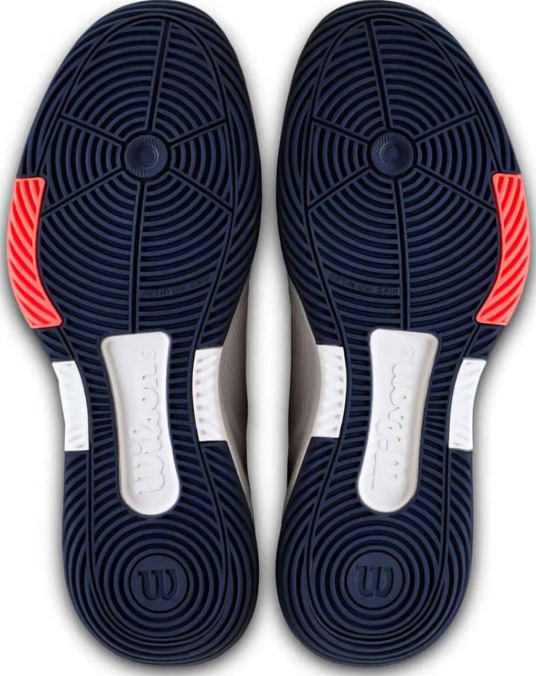 (EU) Кроссовки мужские Wilson Courtglide Padel White/Blue, Белые (р. 42 2/3)