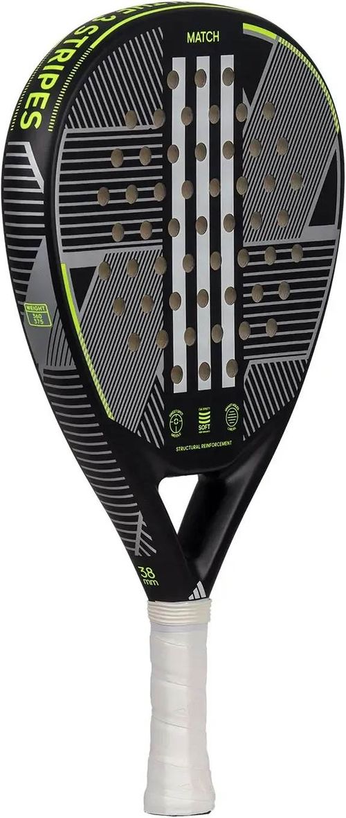 (EU) Ракетка для падел тенниса Adidas Match 3.3 Black Lime 2024