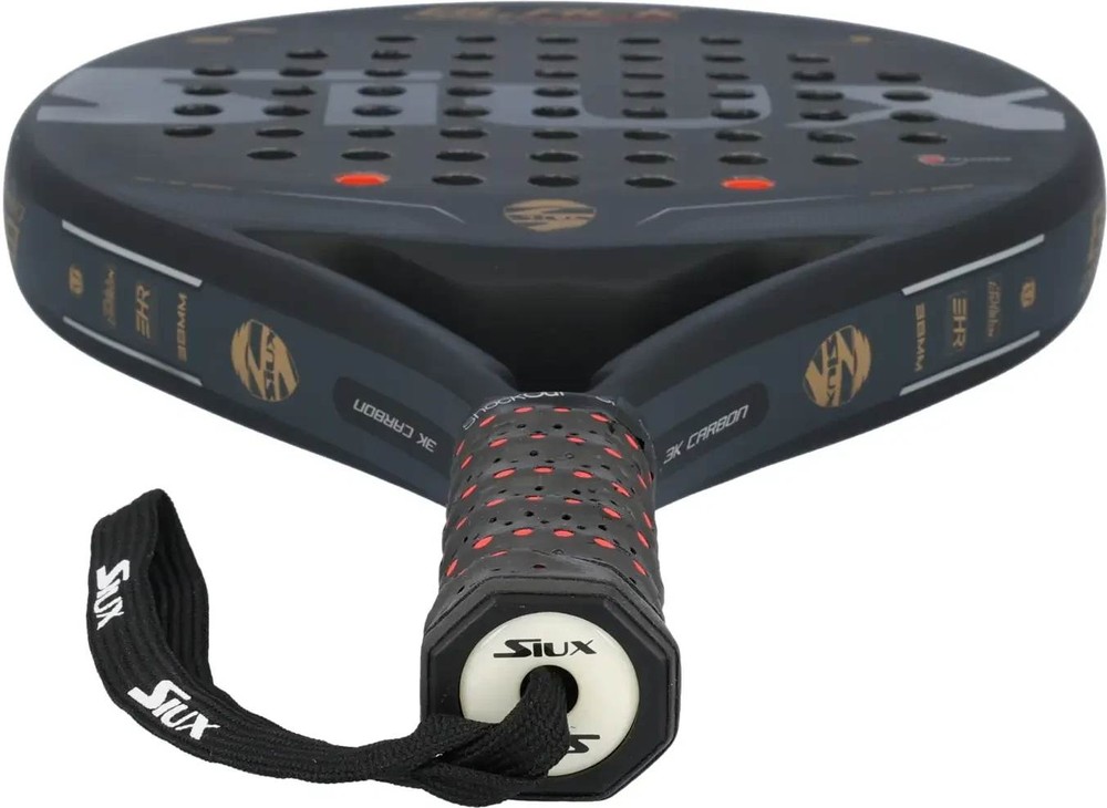 (EU) Ракетка для падел тенниса Siux Black Carbon Revolution 3K