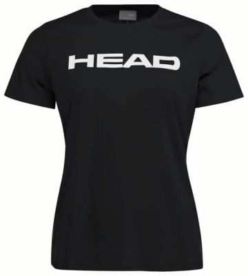 (EU) Футболка женская Head Club Lucy, Чёрная (L)