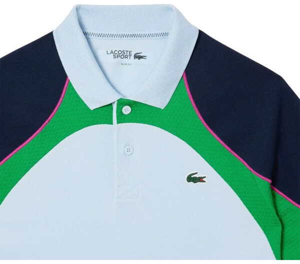 (EU) Поло мужское Lacoste Коллекция Игроков DH8955, Зелёное (S)