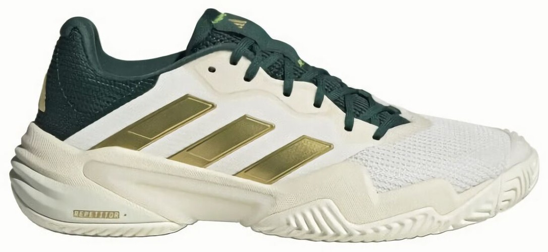 (EU) Кроссовки мужские Adidas Barricade 13 M, Белые (р. 47,3)