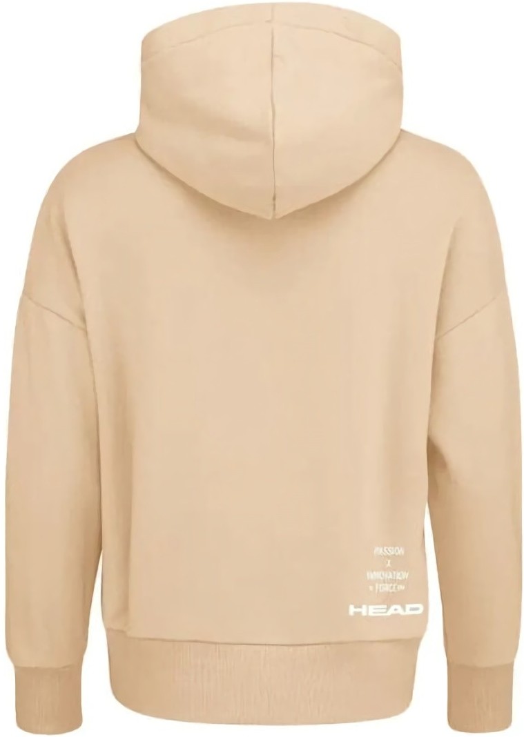 (EU) Толстовка женская HEAD Motion, Бежевая (M)