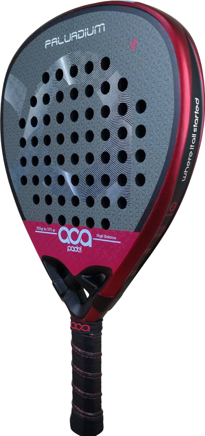 Ракетка для падел тенниса Aca Padel Palladium Red 2026