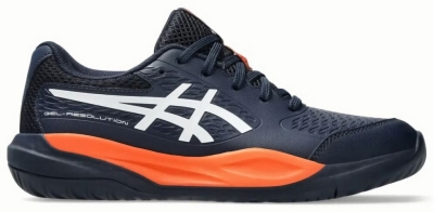 (EU) Кроссовки детские Asics Gel-Resolution X GS, 1044A081, Темно-Синие (р. 39,5)