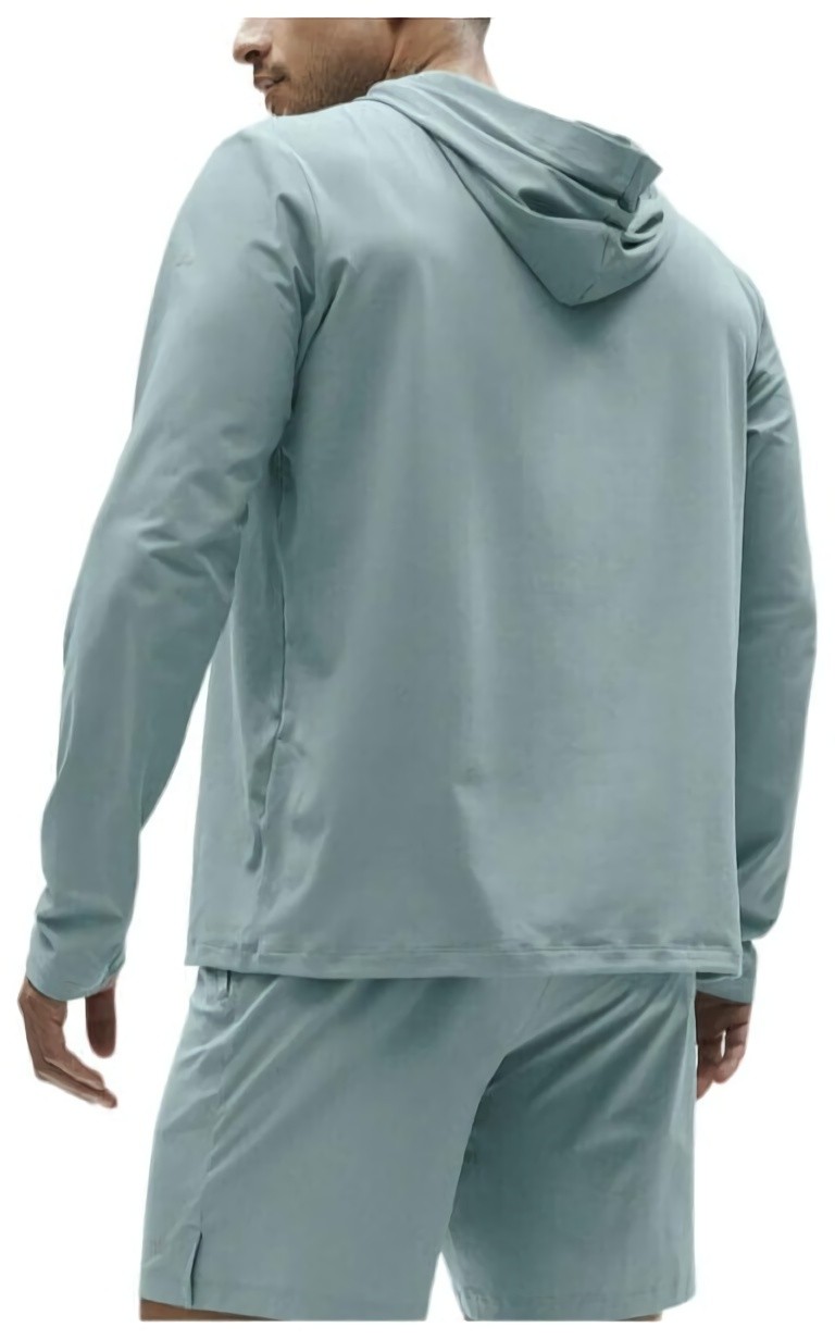 (CN) Лонгслив женский Alo Yoga Conquer Reform Long Sleeve With Hood с капюшоном, Мятный (S)