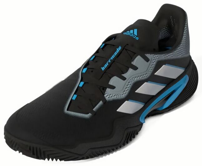 (EU) Кроссовки мужские Adidas Barricade, H02047, Черные (р. 45,3)