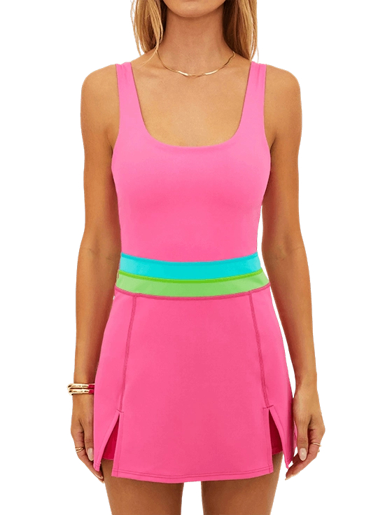 Платье женское Beach Riot Remi Tennis Dress W, Розовое (S)