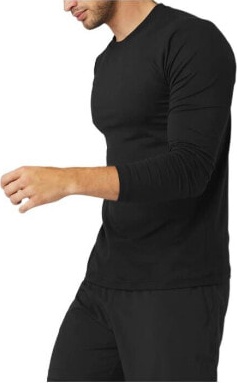 (CN) Футболка спортивная мужская alo yoga 191677300835, Чёрная (L)
