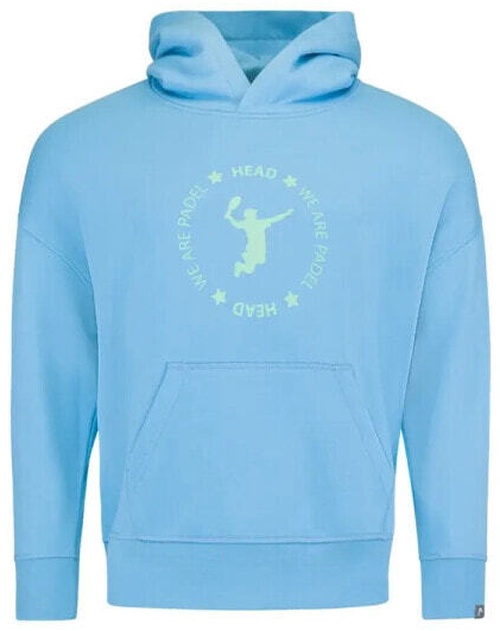 (EU) Толстовка мужская Head Padel, Синяя (2XL)