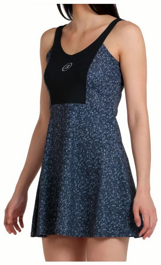 (EU) Платье женское  Bullpadel Scholarships, Чёрное (XL)