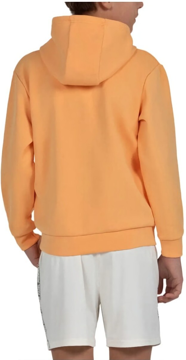 (EU) Толстовка для мальчиков Bullpadel Albier Junior Keep it Warm, с капюшоном, с карманом, Оранжевая (16 лет)