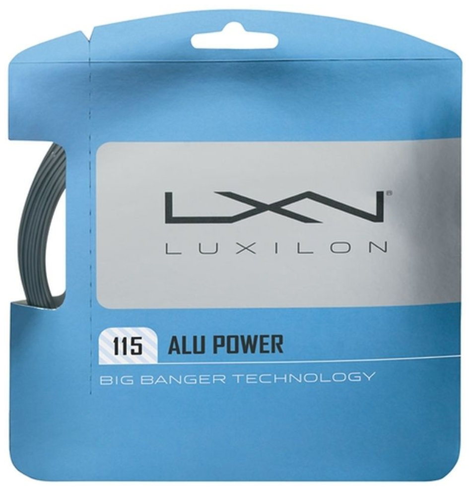 Струна для тенниса Luxilon ALU POWER 1.15, Серебряная (12 м)