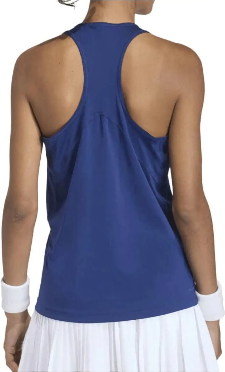 (EU) Майка женская Adidas Club Woman, с технологией AEROREADY, из переработанных материалов, Синяя (XL)