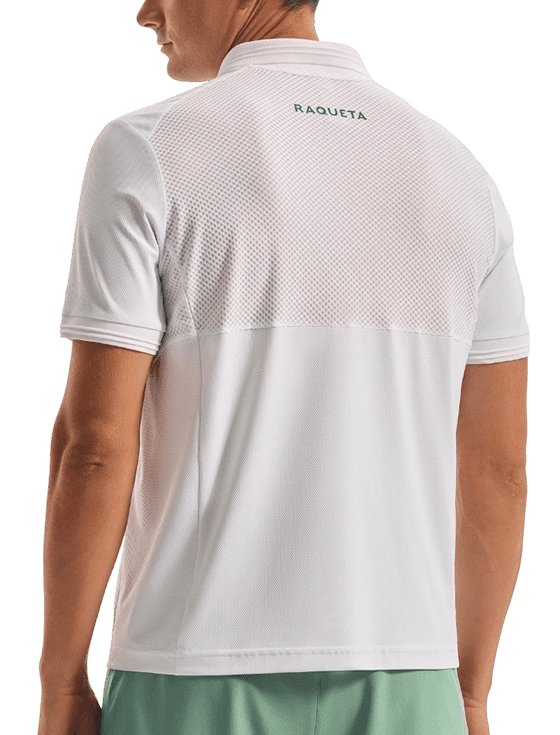 Поло мужское Raqueta Spotlight M, Белое (XL)