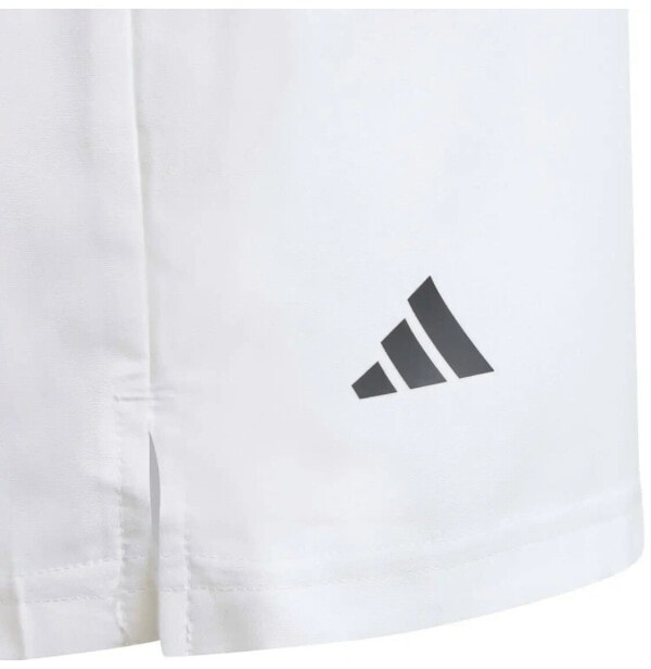 (EU) Шорты для мальчиков Adidas B Club 3 Полоски, Белые (140 см)