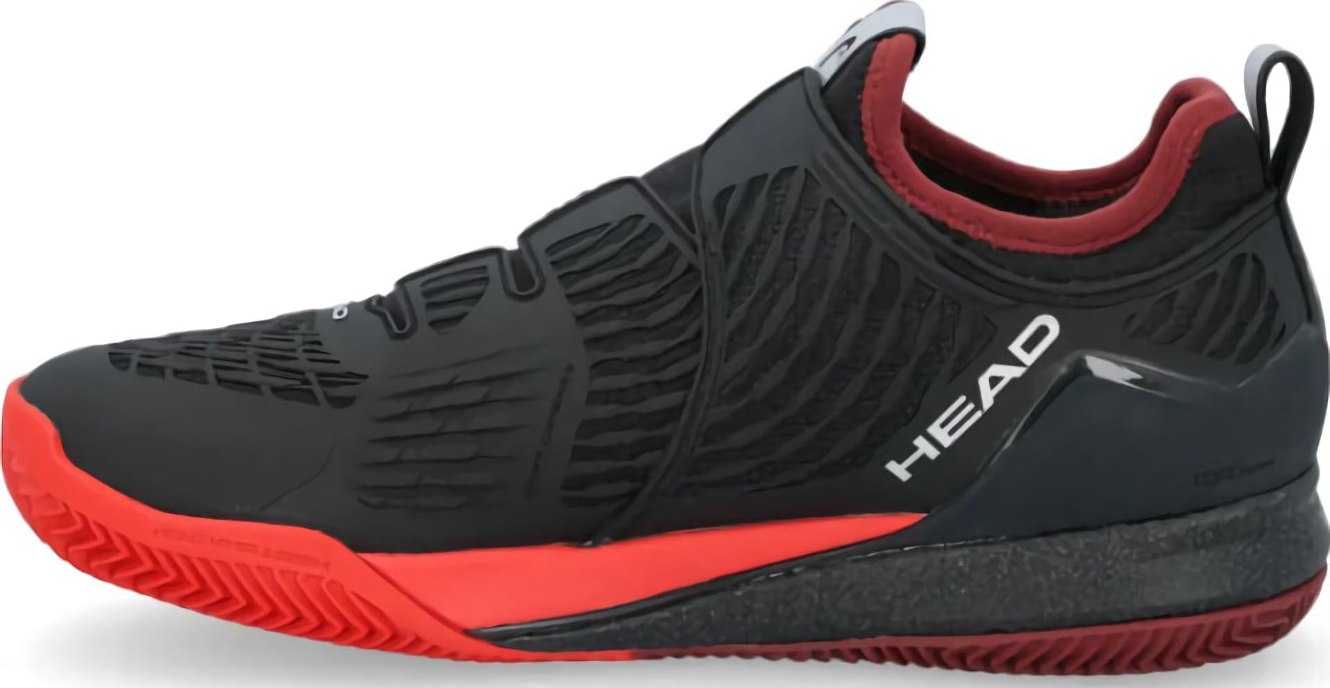 (EU) Кроссовки мужские Head Endure Pro Boa Clay Black/Red 273016, Чёрные (р. 42)