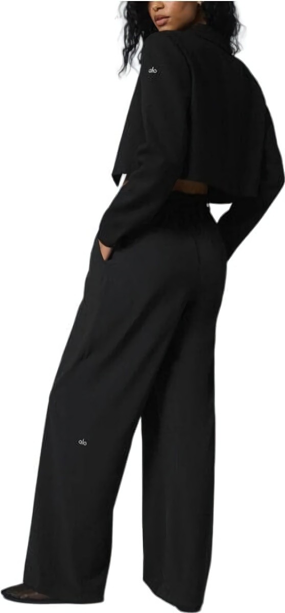 (CN) Костюм деловой женский Alo Yoga Black, Чёрный (XS)