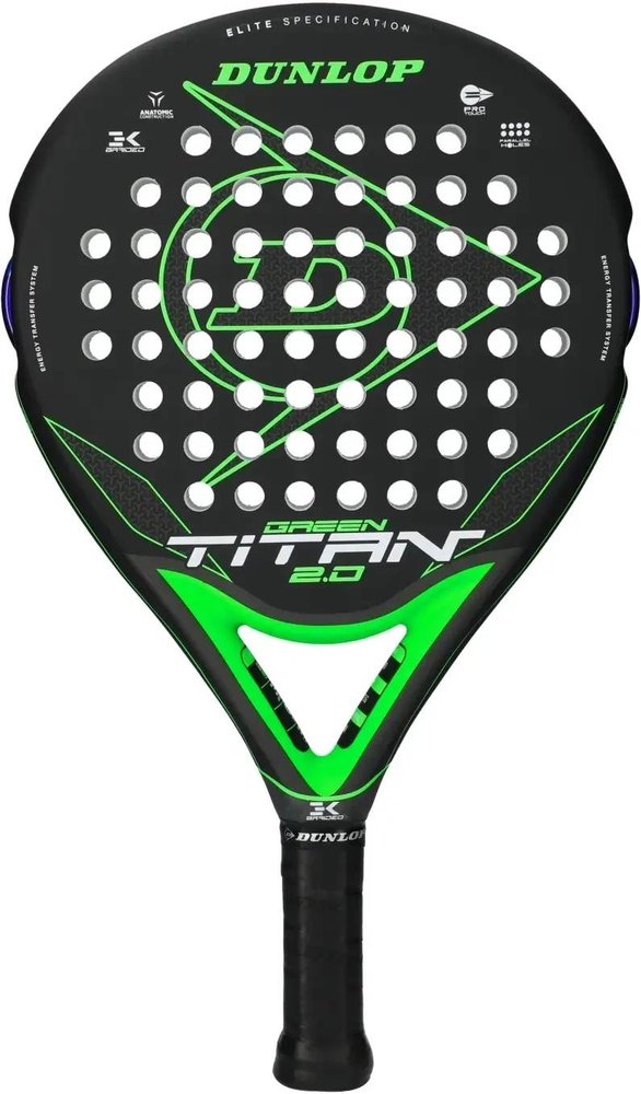 (EU) Ракетка для падел тенниса Dunlop Titan 2.0 Green