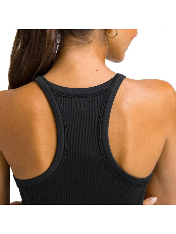 (EU) Футболка женская Wilson On The Daily, Чёрная (XL)