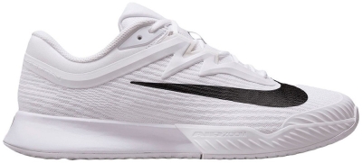 Кроссовки женские Nike Vapor Pro 3 HC Premium, Белые/Чёрные, для твёрдых кортов, с технологией Air Zoom (р. 41)