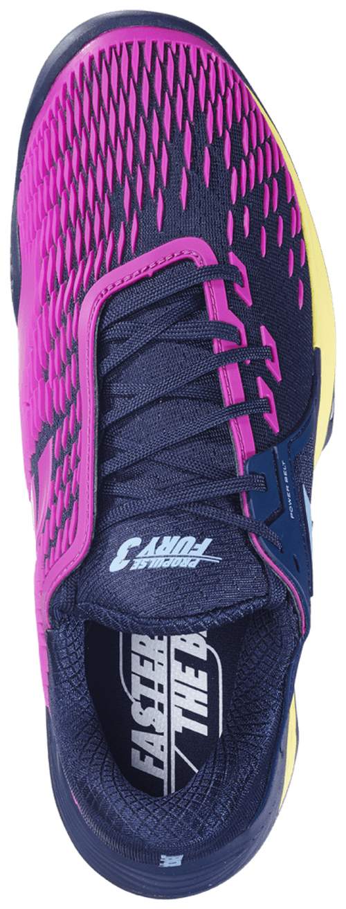 Кроссовки мужские Babolat Propulse Fury 3 Clay, Оранжевые (р. 46)