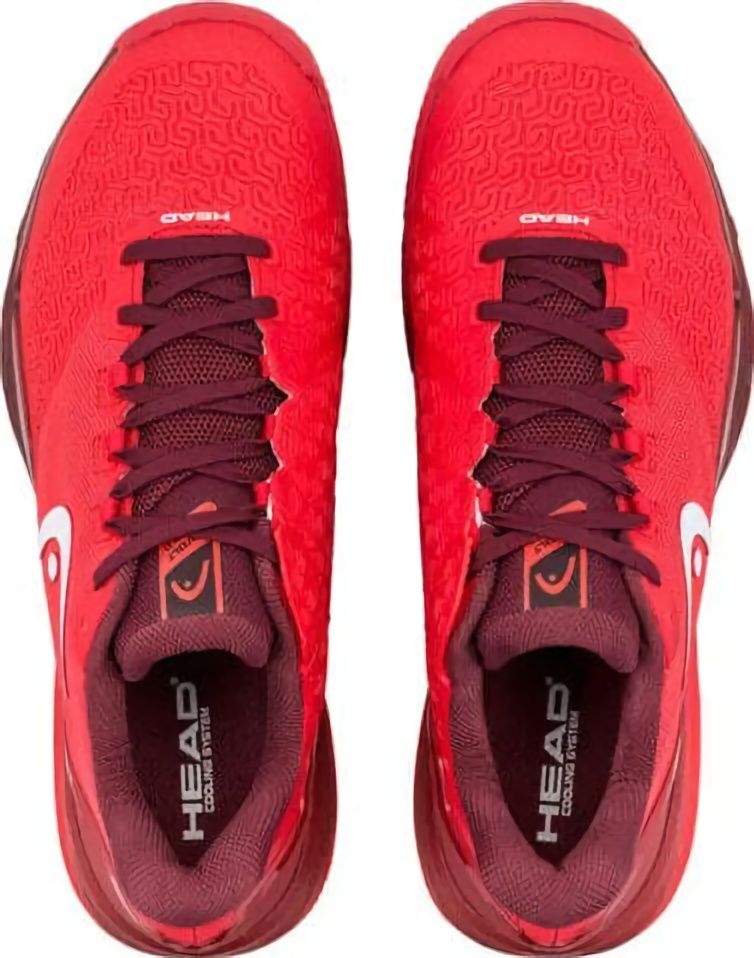 (EU) Кроссовки мужские Head Revolt Pro 5.0 Red Clay 273236, Красные (р. 43)