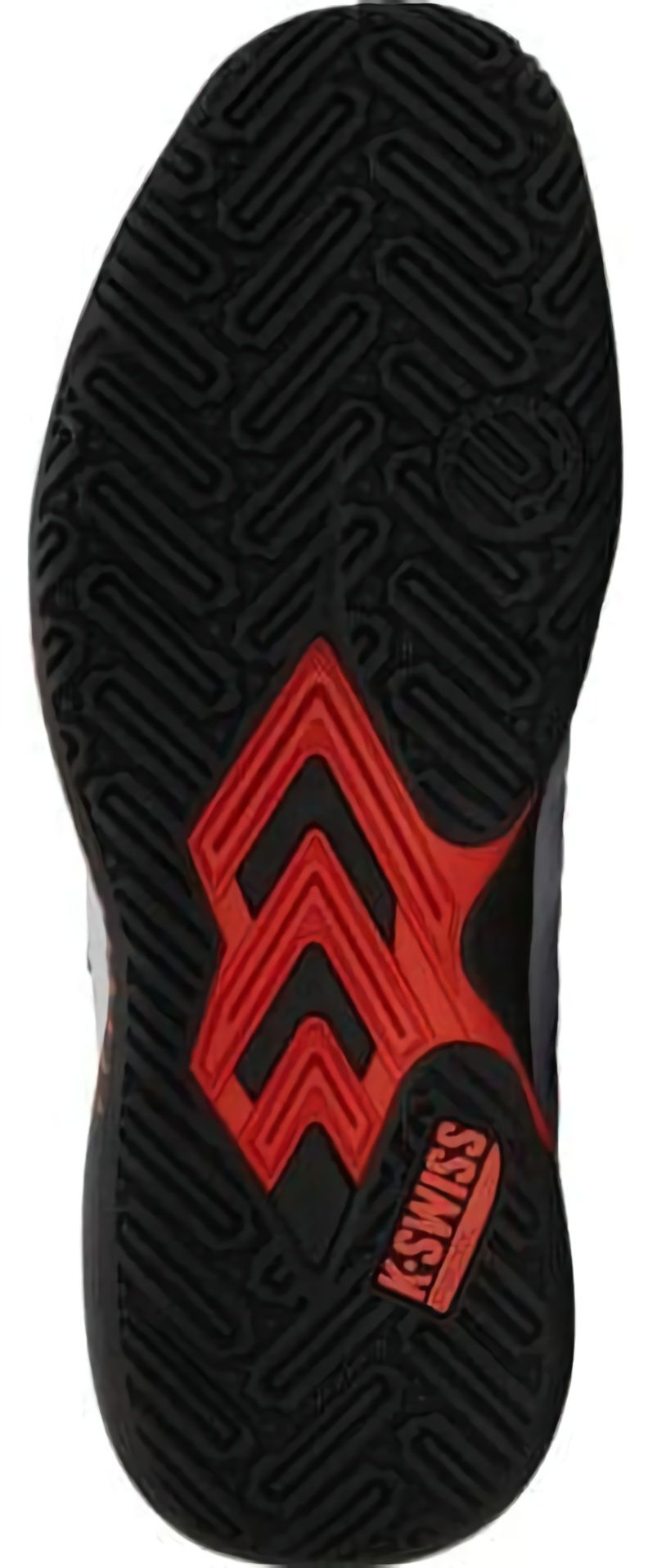 (EU) Кроссовки мужские Kswiss Ultra Court Padel White/Neon Lava 04436-075-M, Разноцветные (р. 46)