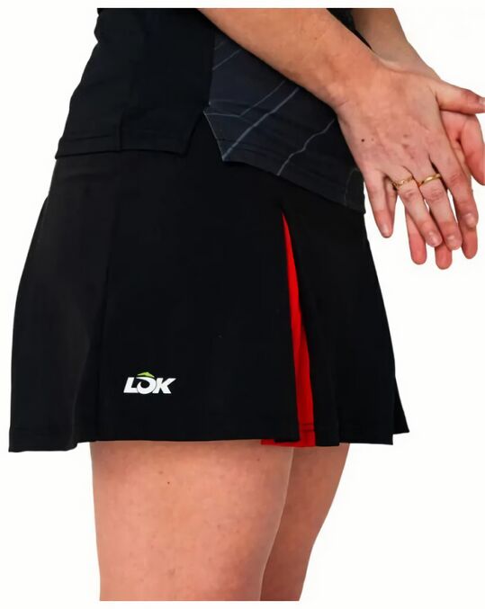 (EU) Юбка женская Lok Yosemite A1 Padel, Чёрная (XL)
