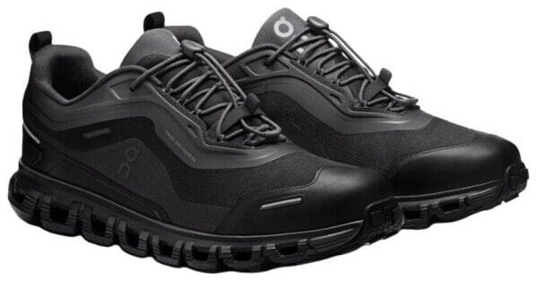 (CN) Кроссовки унисекс On Waterproof Lace-Up Sneakers с водостойкой отделкой, Чёрные (р. 42,5)
