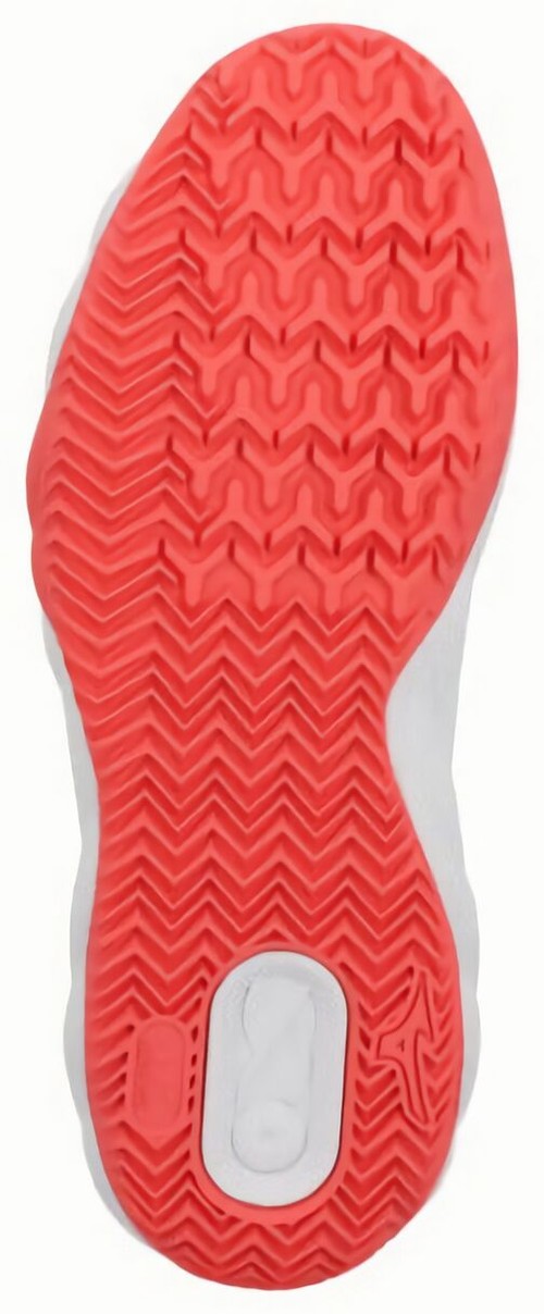 (EU) Кроссовки женские Mizuno Wave Enforce Court CC, 61GC2436, Бело-коралловые (р. 40,5)