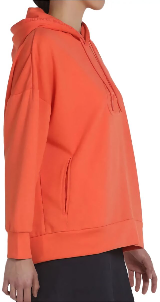 (EU) Свитшот женский Bullpadel NARON WOMAN SWEATSHIRT с капюшоном, Оранжевый (S)