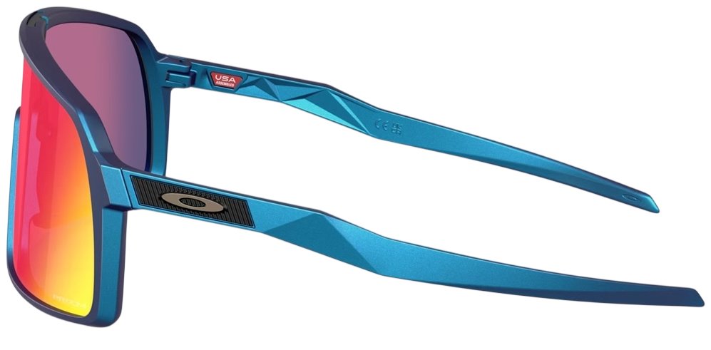 Очки солнцезащитные Oakley Sutro Pacific Trail Collection Matte Pacific Prizm Road Black, Зеленый/Цветные линзы