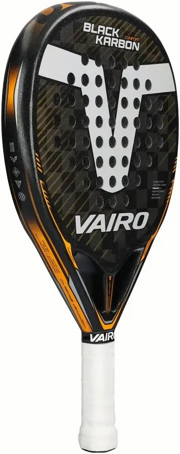 (EU) Ракетка для падел тенниса Vairo Black Karbon Confort 2023