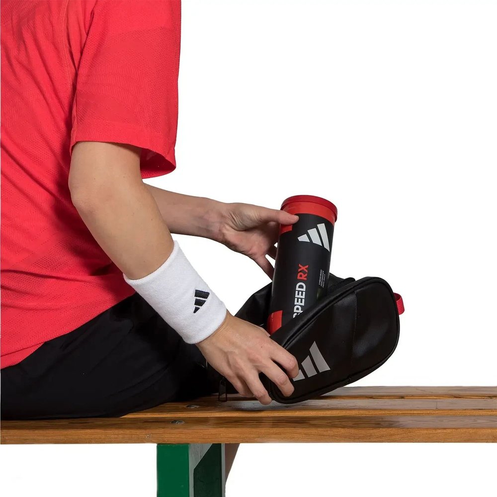 (EU) Сумка Adidas Mini O Toiletry Black/Red 3.4