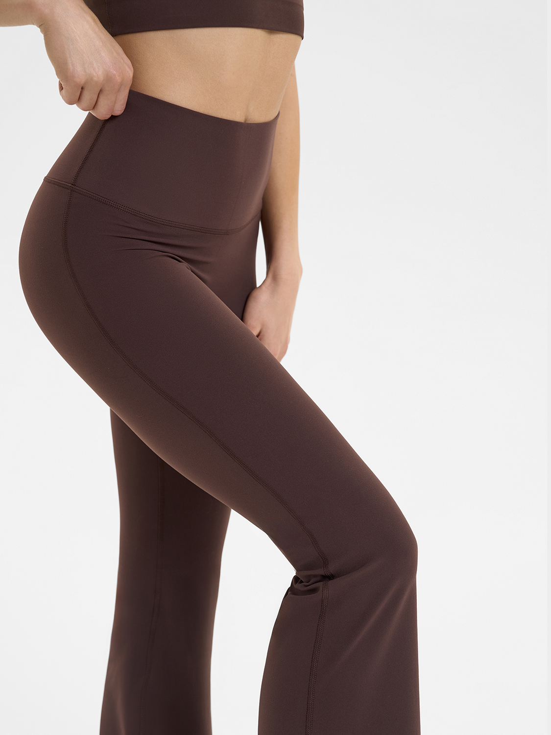 Брюки женские SURE CK1524_ESPRESSO, Коричневые (ONE SIZE)