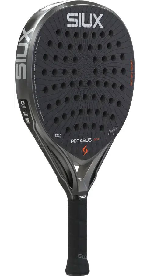 Ракетка для падел тенниса Siux Pegasus Pro Storm Grey 2026