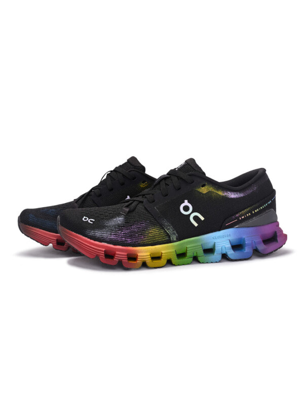 On Cloud X4 Running Shoes Men's Low-top Blue/Purple/Green/Red/Yellow